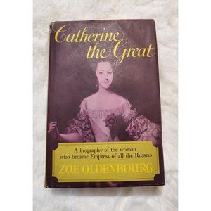 Vintage VTG Catherine The Great Zoe Oldenbourg 1965 Pantheon Empress Russia